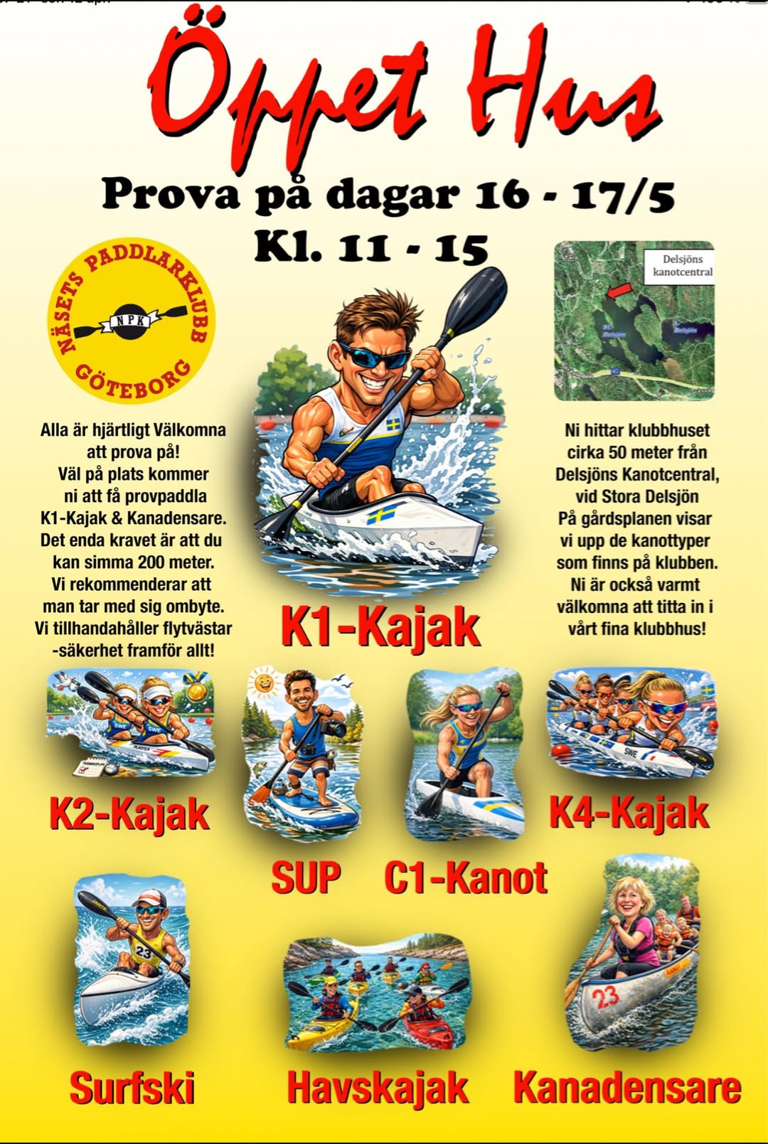 Öppet Hus - Prova på dagar